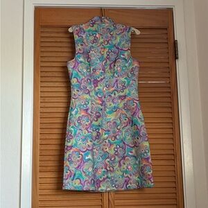 Vintage 90’s Multicolor Sleeveless Mini Dress